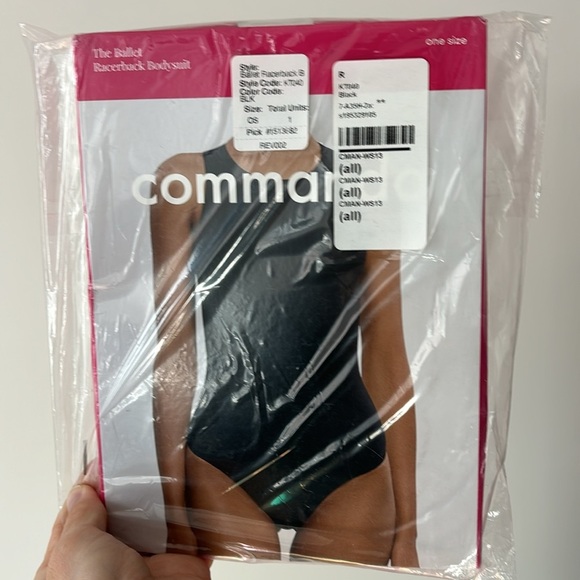 Commando Ballet Racerback Bodysuit in Black - Picture 5 of 5